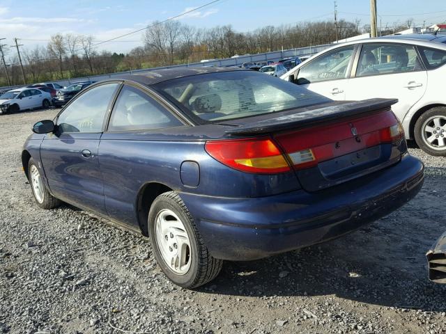 1G8ZH1272VZ360822 - 1997 SATURN SC2 BLUE photo 3