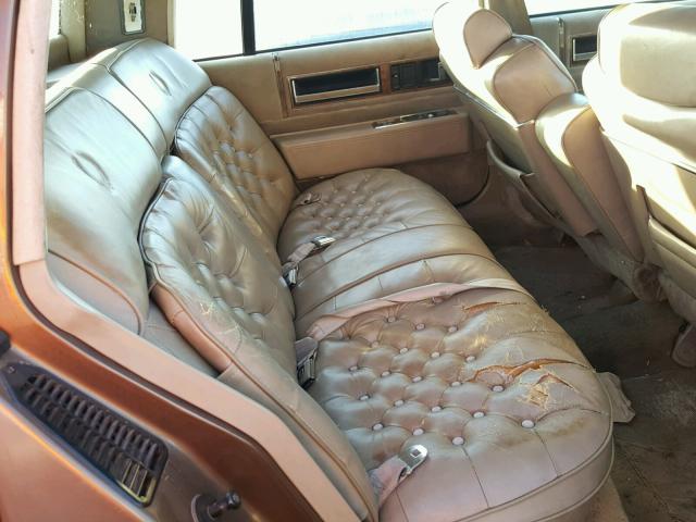 1G6CB6986F4278666 - 1985 CADILLAC FLEETWOOD BROWN photo 6