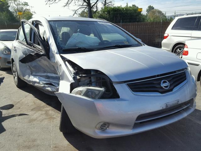 3N1AB6AP0AL602322 - 2010 NISSAN SENTRA SILVER photo 1