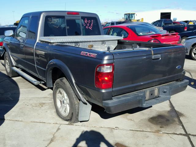 1FTYR14U15PA29050 - 2005 FORD RANGER SUP GRAY photo 3