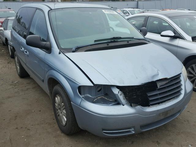 1A4GP45RX6B610875 - 2006 CHRYSLER TOWN & COU BLUE photo 1