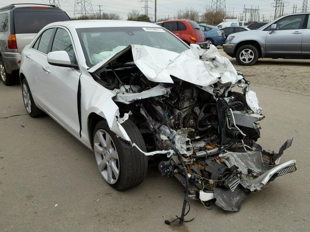 1G6AG5RX4F0125852 - 2015 CADILLAC ATS WHITE photo 1