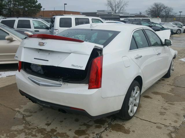 1G6AG5RX4F0125852 - 2015 CADILLAC ATS WHITE photo 4