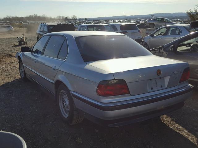 WBAGJ8329WDM22872 - 1998 BMW 740 IL SILVER photo 3