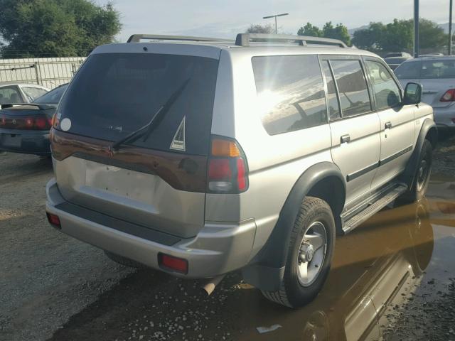 JA4LS21H51P032288 - 2001 MITSUBISHI MONTERO SP SILVER photo 4