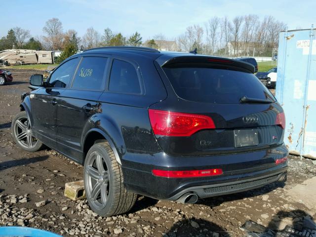 WA1DGAFE7DD016159 - 2013 AUDI Q7 PRESTIG BLACK photo 3