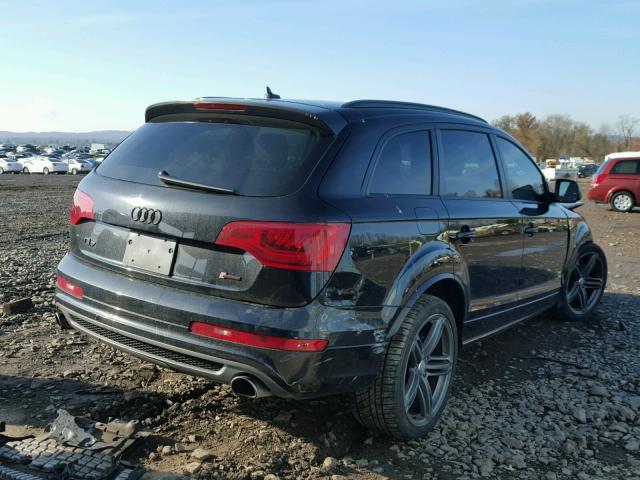 WA1DGAFE7DD016159 - 2013 AUDI Q7 PRESTIG BLACK photo 4