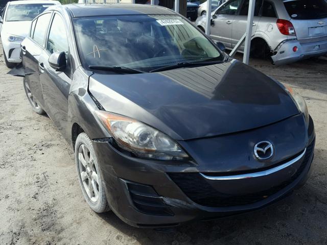 JM1BL1SF3A1228304 - 2010 MAZDA 3 I GRAY photo 1