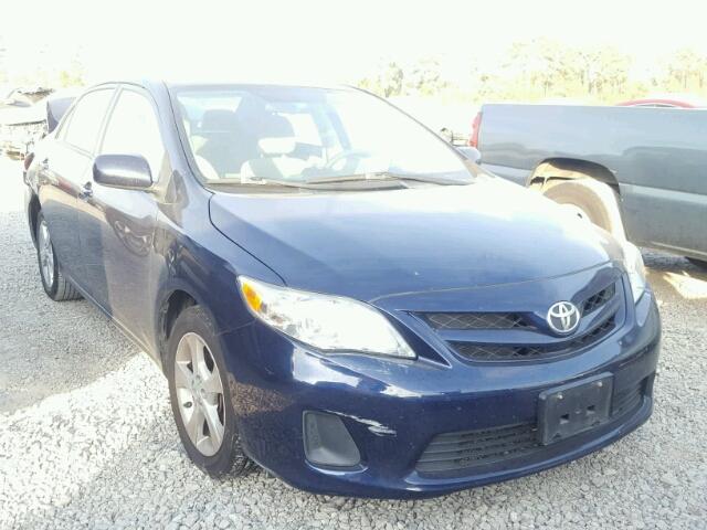 2T1BU4EE8CC788125 - 2012 TOYOTA COROLLA BA BLUE photo 1