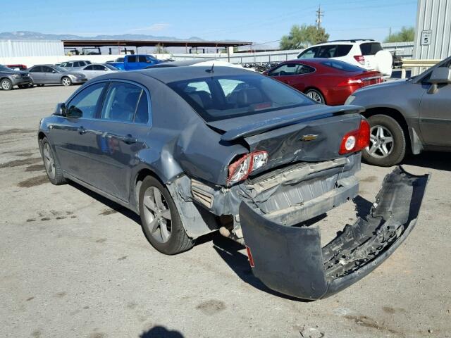 1G1ZJ57B184236405 - 2008 CHEVROLET MALIBU 2LT GRAY photo 3