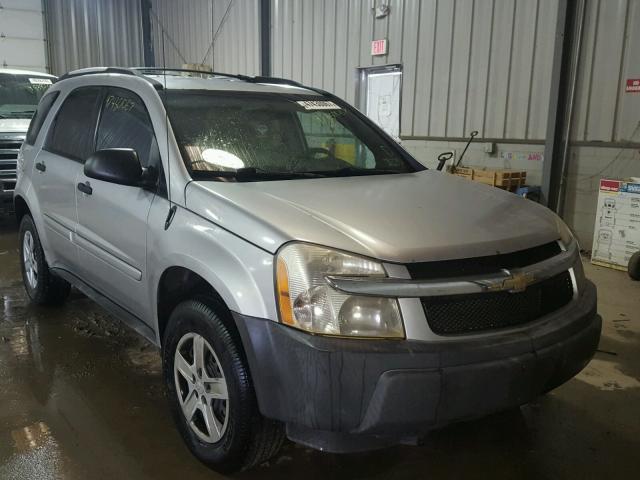 2CNDL23F356163305 - 2005 CHEVROLET EQUINOX LS SILVER photo 1