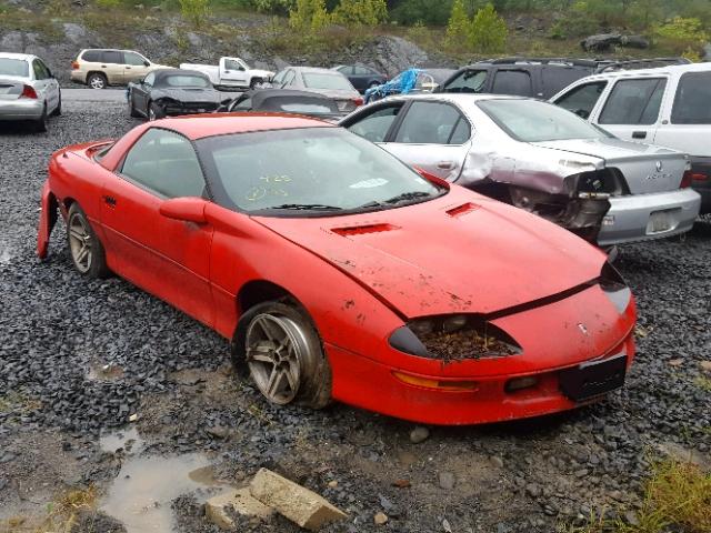 2G1FP22KXT2103986 - 1996 CHEVROLET CAMARO BAS RED photo 1