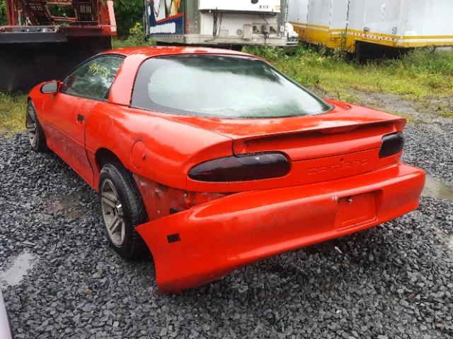 2G1FP22KXT2103986 - 1996 CHEVROLET CAMARO BAS 红色 照片 3