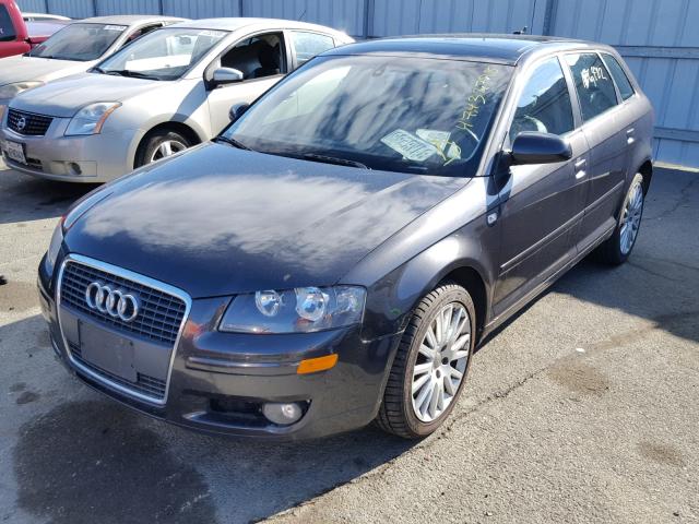 WAUNF78PX6A038026 - 2006 AUDI A3 2.0 PRE GRAY photo 2