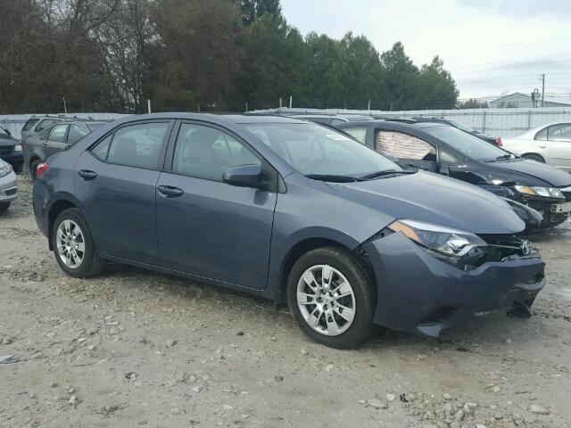 2T1BURHE7EC036492 - 2014 TOYOTA COROLLA L GRAY photo 1