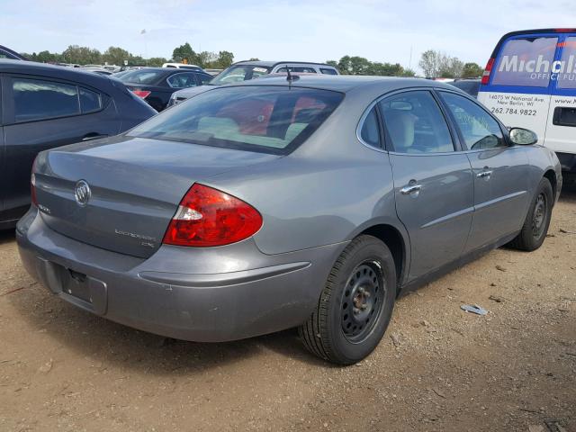 2G4WC582771245070 - 2007 BUICK LACROSSE C GRAY photo 4