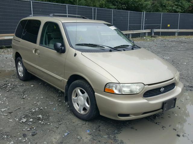 4N2XN11T9XD820186 - 1999 NISSAN QUEST SE GOLD photo 1