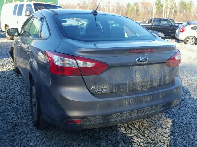 1FADP3F28DL111316 - 2013 FORD FOCUS SE GRAY photo 3