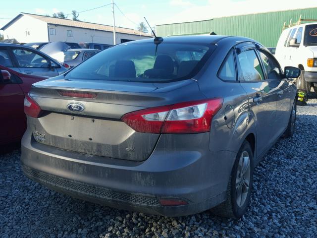 1FADP3F28DL111316 - 2013 FORD FOCUS SE GRAY photo 4