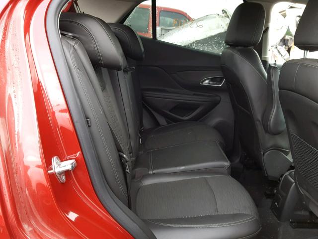 KL4CJBSB4FB170082 - 2015 BUICK ENCORE CON RED photo 6