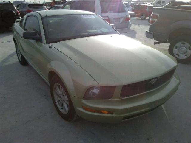 1ZVFT80N565185960 - 2006 FORD MUSTANG GREEN photo 1