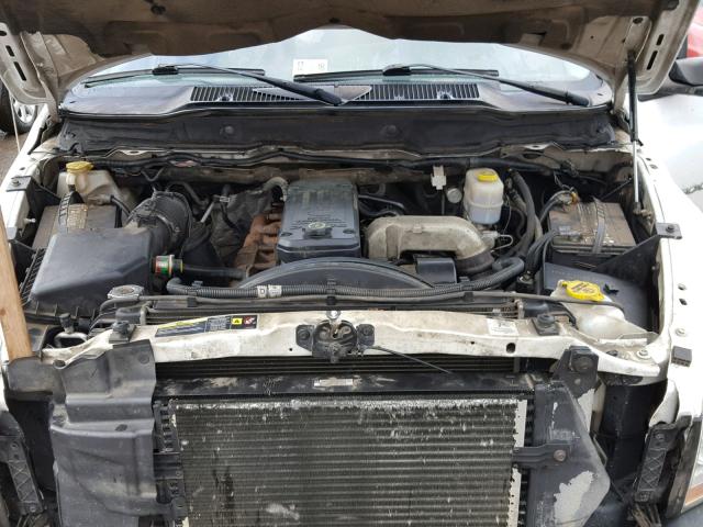 1D7KS28C76J113188 - 2006 DODGE RAM 2500 S WHITE photo 7