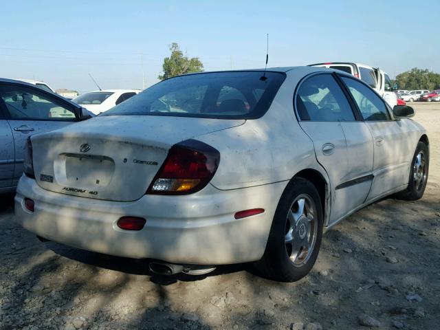 1G3GS64C824169890 - 2002 OLDSMOBILE AURORA 4.0 WHITE photo 4