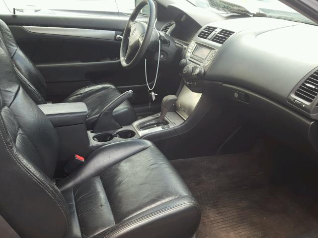 1HGCM72626A012943 - 2006 HONDA ACCORD EX BLACK photo 5