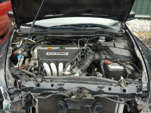 1HGCM72626A012943 - 2006 HONDA ACCORD EX BLACK photo 7