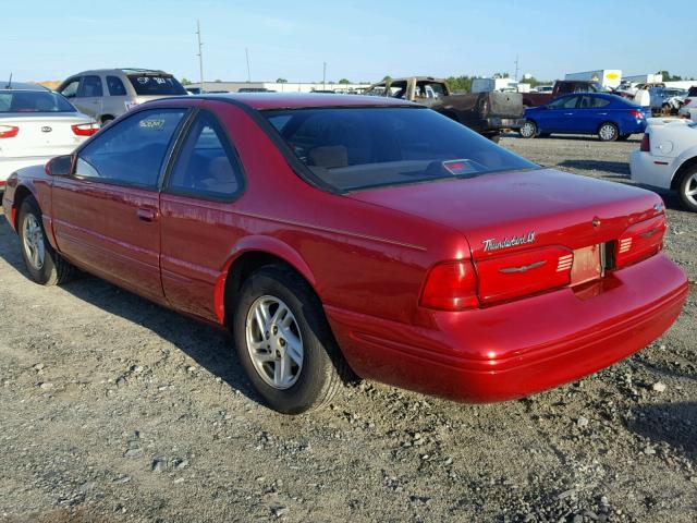 1FALP6243TH181134 - 1996 FORD THUNDERBIR RED photo 3