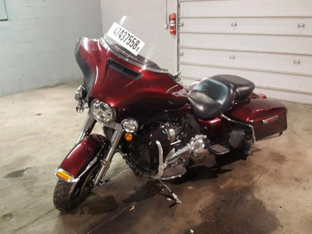 1HD1KEL16EB693988 - 2014 HARLEY-DAVIDSON FLHTK ELEC 栗色 照片 2