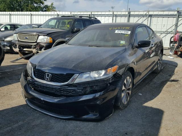 1HGCT1B3XDA002177 - 2013 HONDA ACCORD LX- BLACK photo 2