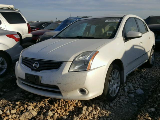 3N1AB6AP8CL655532 - 2012 NISSAN SENTRA 2.0 WHITE photo 2