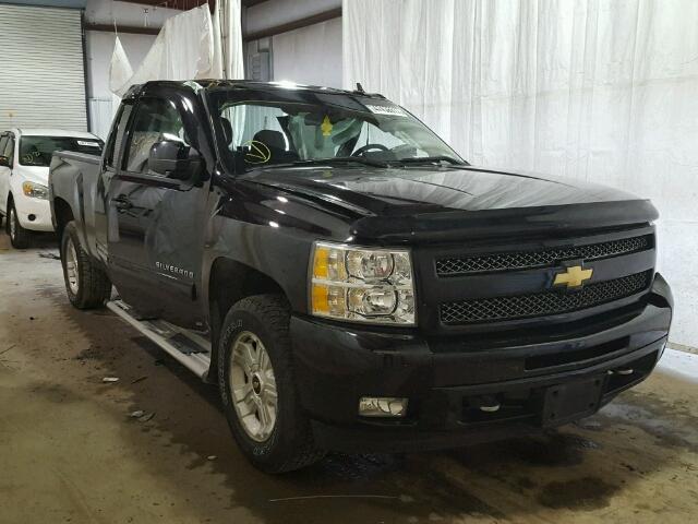 1GCSKSE38AZ166152 - 2010 CHEVROLET SILVERADO BLACK photo 1