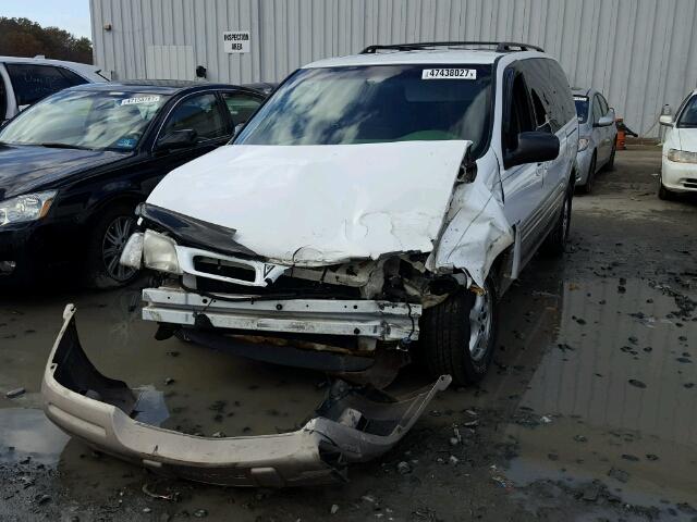 1GMDX03E8XD120776 - 1999 PONTIAC MONTANA / WHITE photo 2