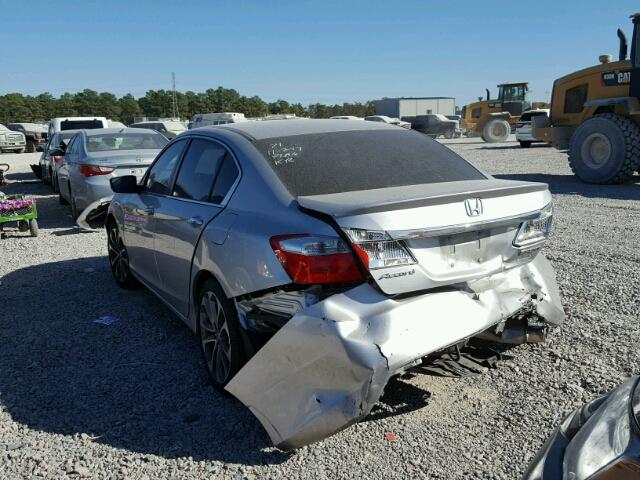 1HGCR2F52EA204450 - 2014 HONDA ACCORD SPO SILVER photo 3