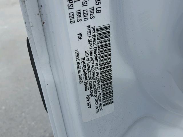 ZFBERFAB8H6E35068 - 2017 RAM PROMASTER 白色 照片 10