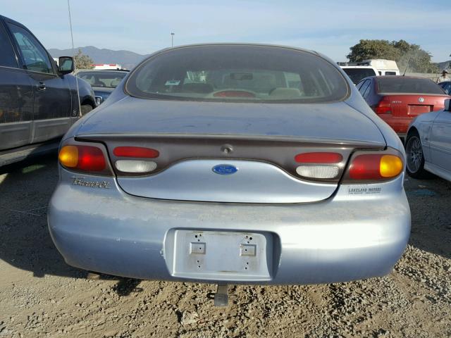 1FALP52U7VA217381 - 1997 FORD TAURUS GL BLUE photo 9