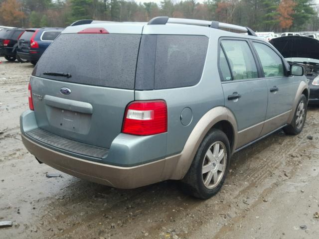 1FMDK04195GA46399 - 2005 FORD FREESTYLE TEAL photo 4