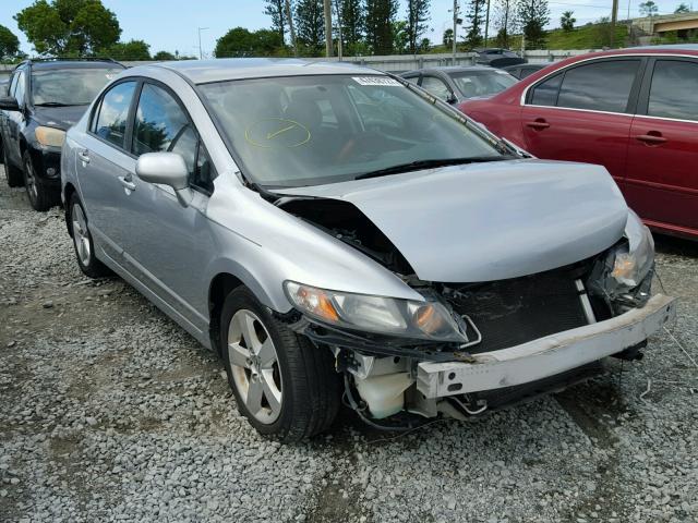 19XFA1F67BE028008 - 2011 HONDA CIVIC LX-S SILVER photo 1