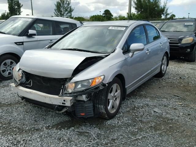 19XFA1F67BE028008 - 2011 HONDA CIVIC LX-S SILVER photo 2