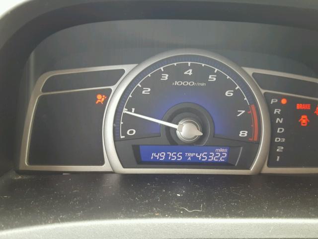 19XFA1F67BE028008 - 2011 HONDA CIVIC LX-S Gümüş foto 8