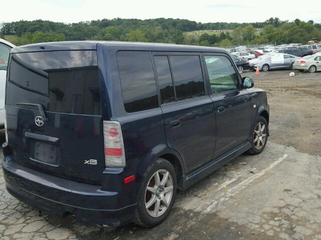 JTLKT334164062142 - 2006 TOYOTA SCION XB Көк фото 4