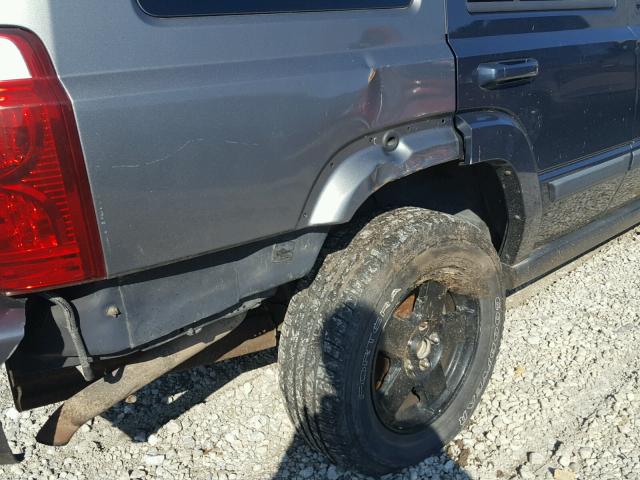 1J8HG48K97C615739 - 2007 JEEP COMMANDER Boz foto 9