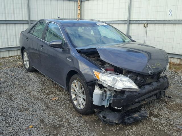 4T1BD1FK6CU058893 - 2012 TOYOTA CAMRY HYBR GRAY photo 1