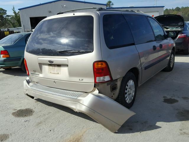 2FMZA51452BB77627 - 2002 FORD WINDSTAR L BEIGE photo 4