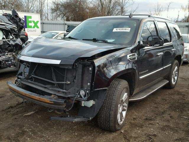 1GYFK43589R214983 - 2009 CADILLAC ESCALADE H BLACK photo 2