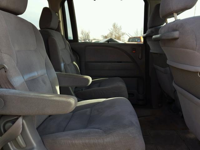 5FNRL38475B029639 - 2005 HONDA ODYSSEY EX SILVER photo 6