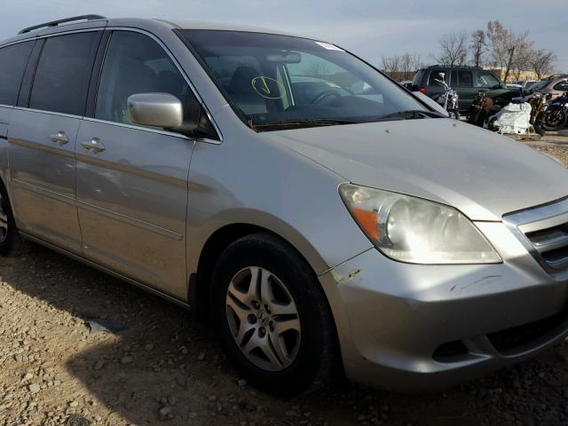 5FNRL38475B029639 - 2005 HONDA ODYSSEY EX SILVER photo 9