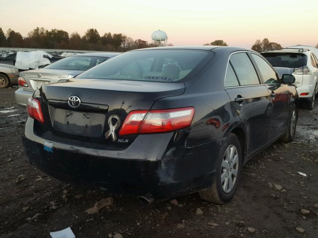 4T1BE46K47U642228 - 2007 TOYOTA CAMRY NEW BLACK photo 4